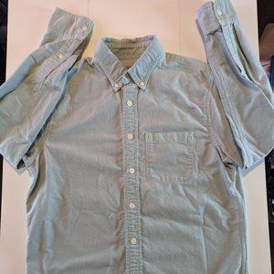 Abercrombie & Fitch Long Sleeve Quality Button Up Shirt - Light Blue - Small